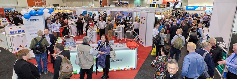 Crowd at AFAC18 trade exhibition