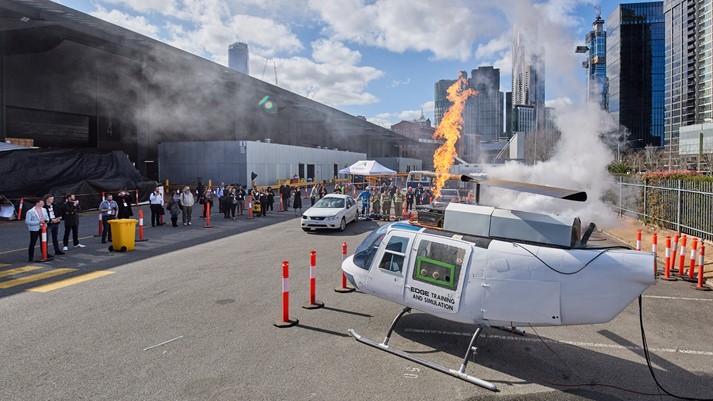 The live demonstration area was popular as always.